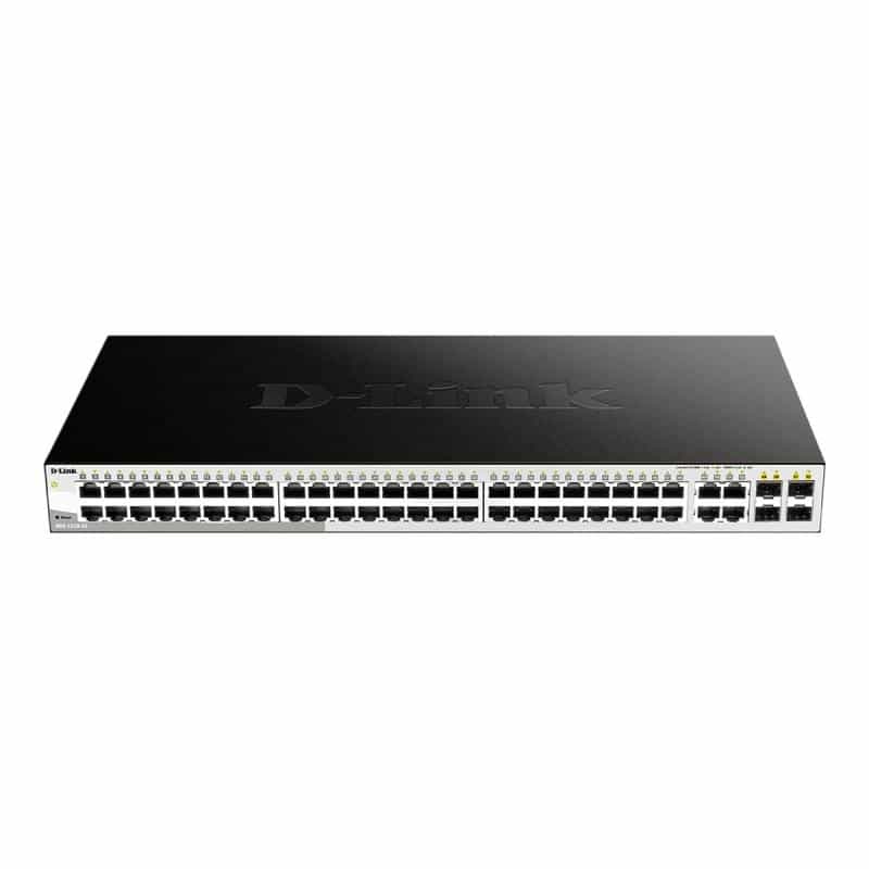 D-LINK 52-Port Layer2 Smart Managed Gigabit Switch, dlink|green 3.0