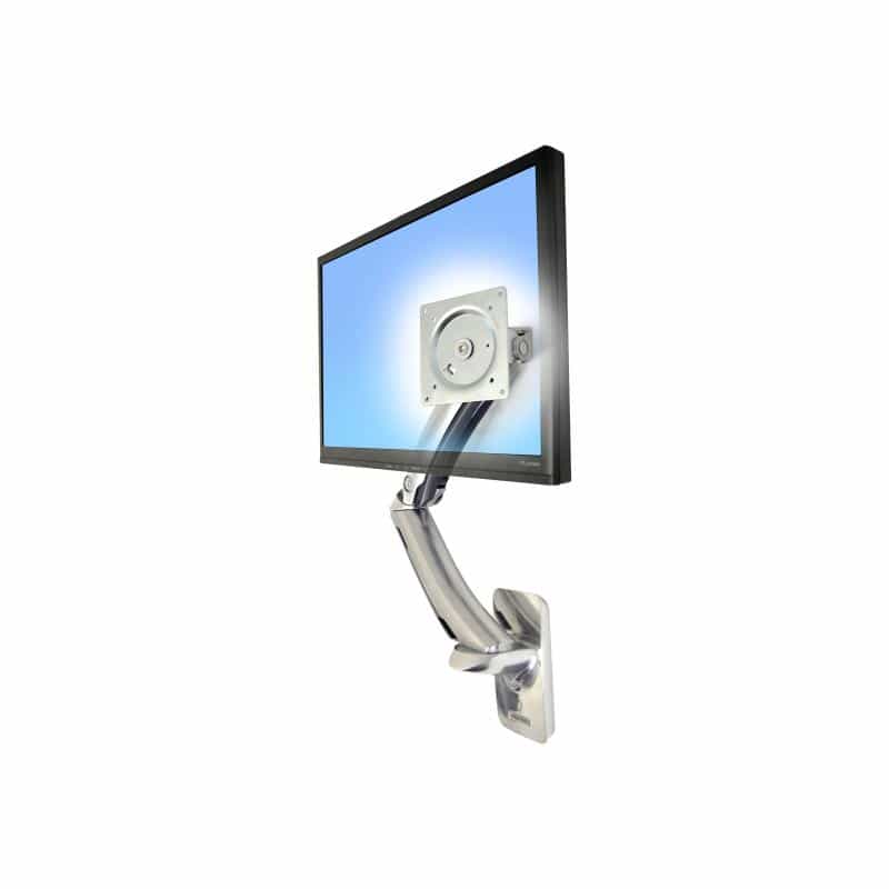 ERGOTRON MX Monitor Arm in Aluminium - Wandhalterung
