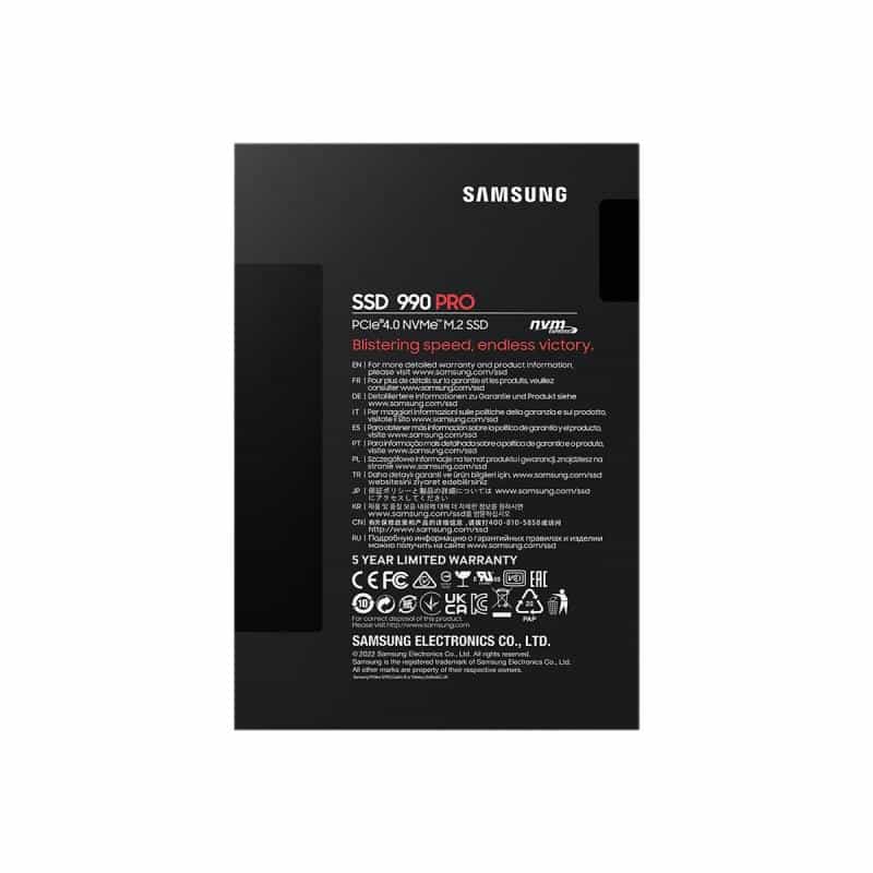 SAMSUNG 990 PRO NVMe? M.2 SSD - 2 TB