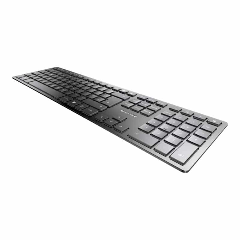 CHERRY KW 9100 Slim Wireless CH-Layout, Bluetooth, schwarz