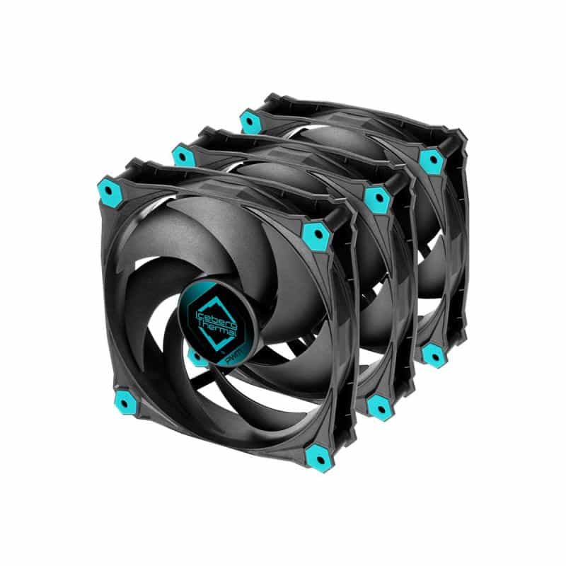 ICEBERG THERMAL IceGALE Silent PWM-120mm  Black (3er Pack)*