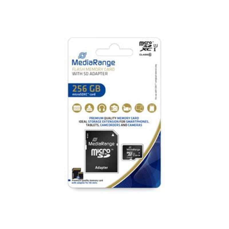 MEDIARANGE UHS-1 Cl.10 256GB MEDIARANGE UHS-1 Cl.10 256GB
