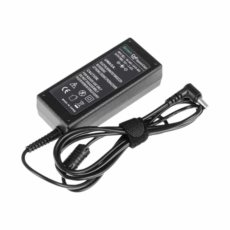 GREEN CELL PRO Laptop Charger for Acer - 65W - 19V - 3.42A - 5.5-1.7mm