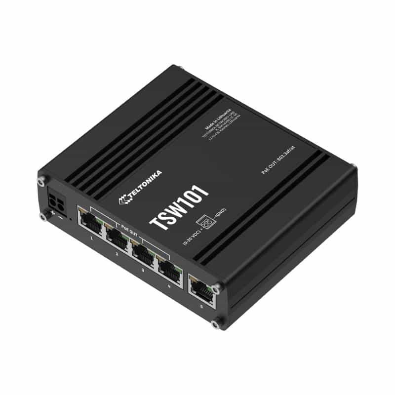 TELTONIKA TSW101 - Switch automotive PoE+ ( TSW101 )