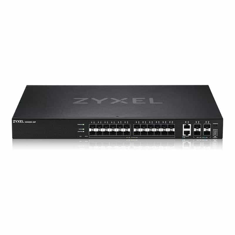 ZYXEL XGS2220-30F Layer3 Access Switch, 24x1G SFP, 2x10Multi