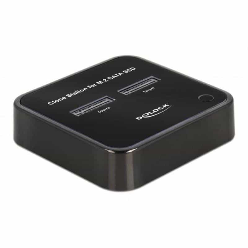 DELOCK M.2 Dockingstation für 2xM.2 SATA SSD mit Klon