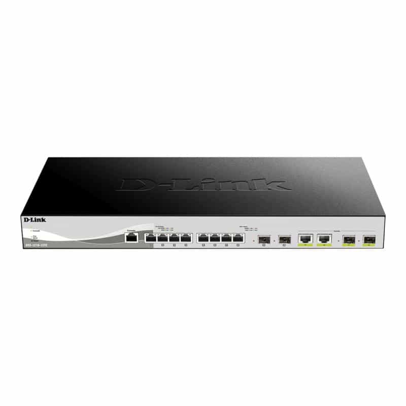 D-LINK 12-Port Smart Managed 10G Switch 4x SFP+, dlink|green 3.0