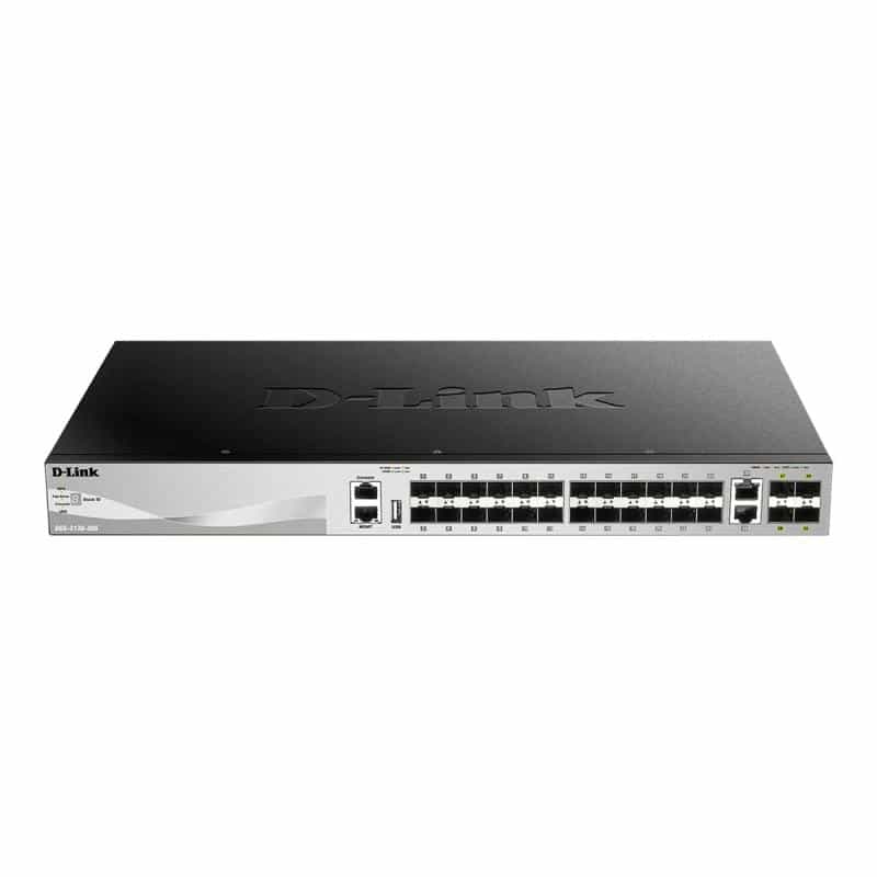 D-LINK 30-Port Layer 3 Fiber Gigabit Stack Switch (SI), D-Link Layer 3 Switch