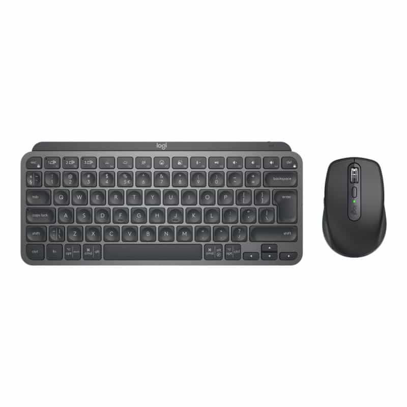 LOGITECH Wireless Keyboard+Mouse MX Keys Mini Combo graphite
