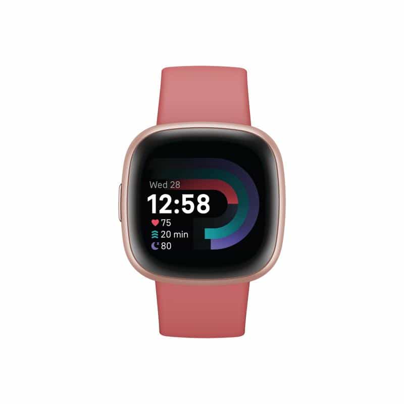 FITBIT Versa 4 Smartwatch Rose Gold Android
