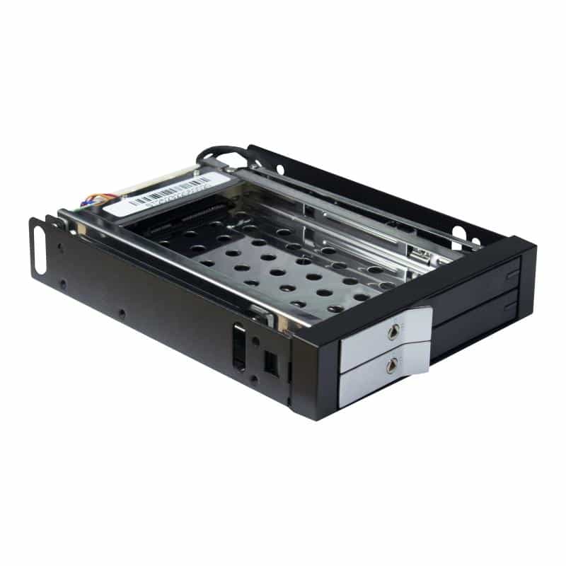 INTERTECH Wechselrahmen 1x3,5" ST-2523 für 2x2,5"Festplatte