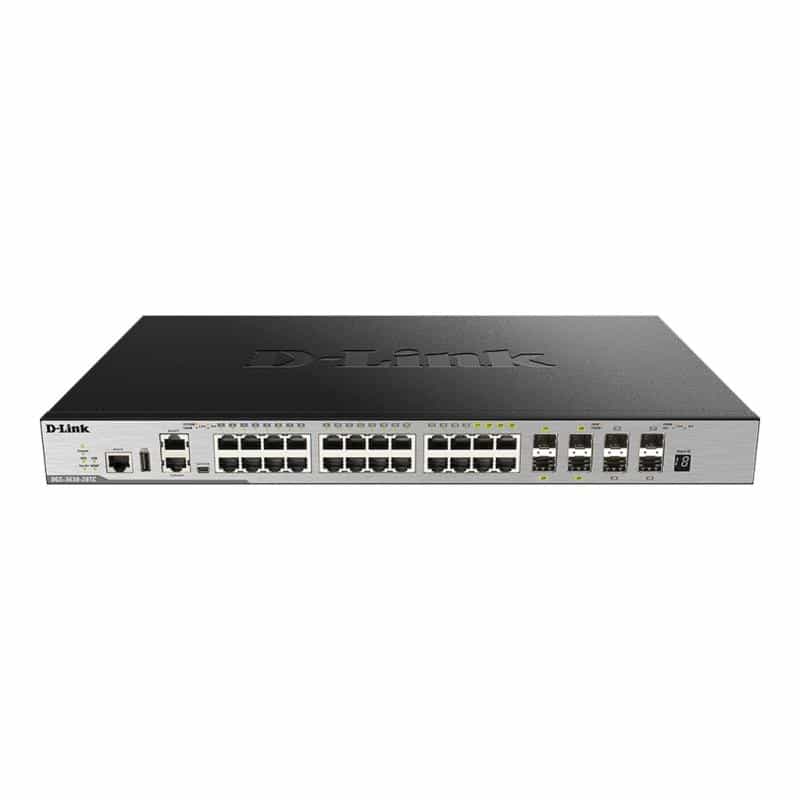 D-LINK 28-Port Layer 3 Gigabit Stack Switch (SI), D-Link xStack