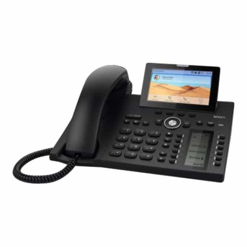 SNOM TECHNOLOGY SNOM D385N IP Telefon SIP VoIP kein integriertes Bluetooth