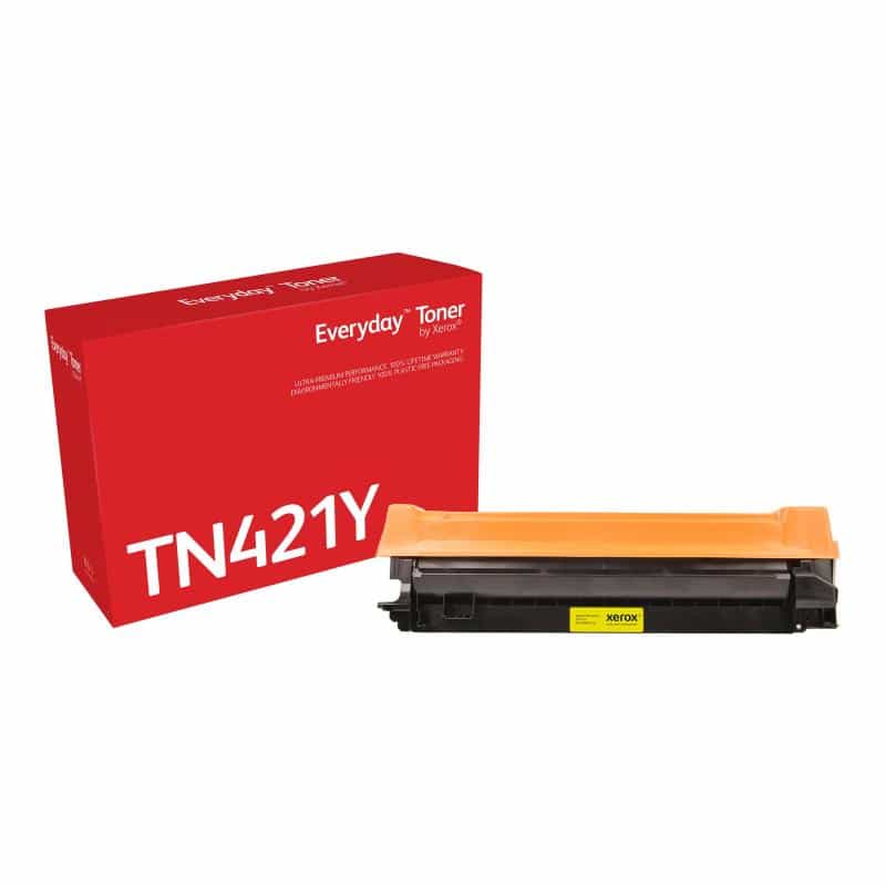 XEROX Everyday Toner in Gelb Alternative für TN-421Y Standard für Brother DCP-L8410CDW, DCP-L8410CDW