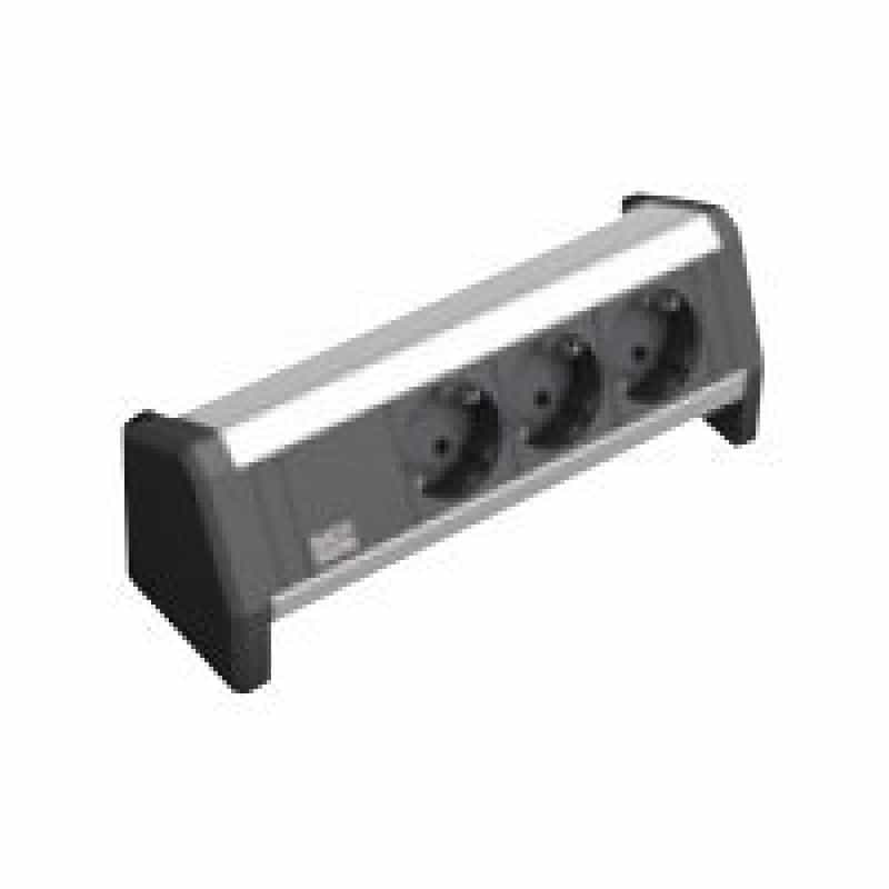 BACHMANN Desktop-Steckdosenleiste 3-fach