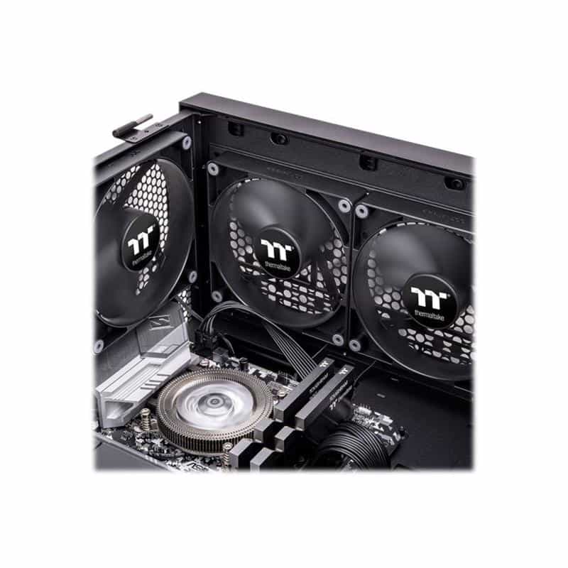 THERMALTAKE Lüfter CT 120 (2-Fan-Pack) Black retail