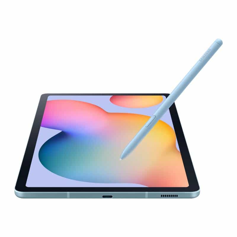 SAMSUNG GALAXY Tab S6 Lite P613N WiFi angora blue 26,3cm (10,4") Snapdragon 720G 4GB 64GB Android Tablets