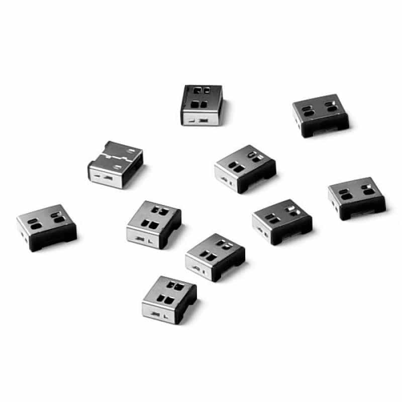 SMARTKEEPER Basic "USB-A Port" Blocker schwarz     10 Stk.
