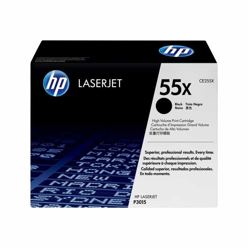 HP 55X Schwarz LaserJet Tonerpatrone (CE255X)