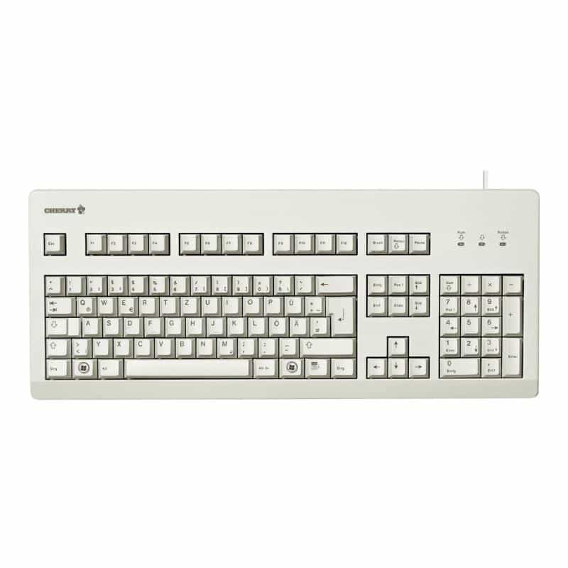 CHERRY G80-3000 LSCGB-0 / PS2+USB / Klick / GB+++