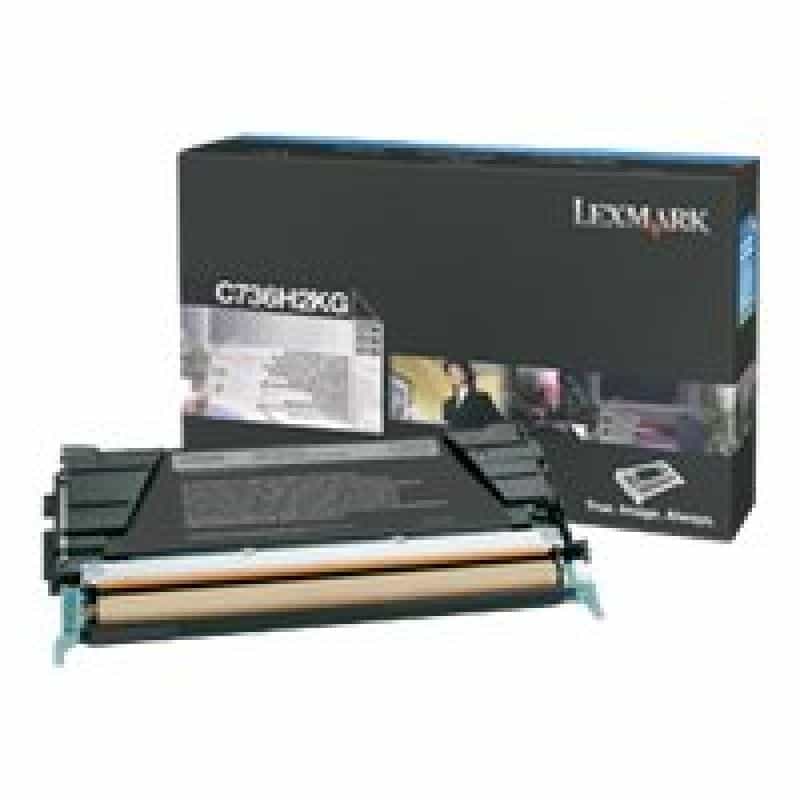 LEXMARK Schwarz Tonerpatrone LCCP
