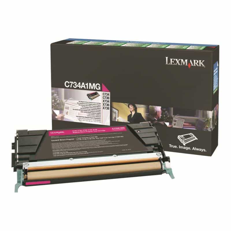 LEXMARK Magenta Tonerpatrone LCCP, LRP
