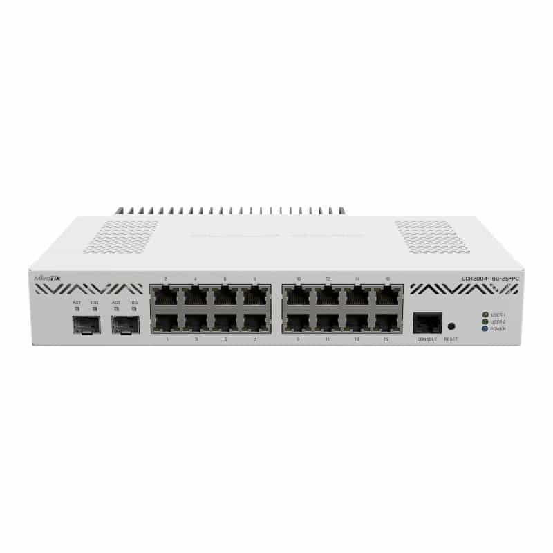 MIKROTIK CCR2004-16G-2S+PC - Router