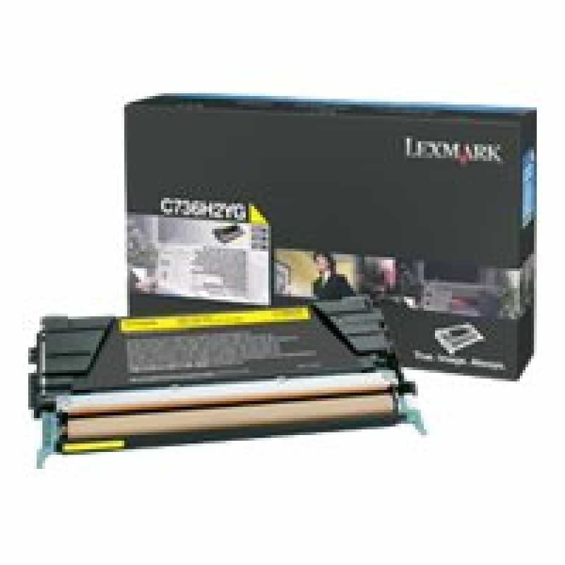LEXMARK Gelb Tonerpatrone LCCP