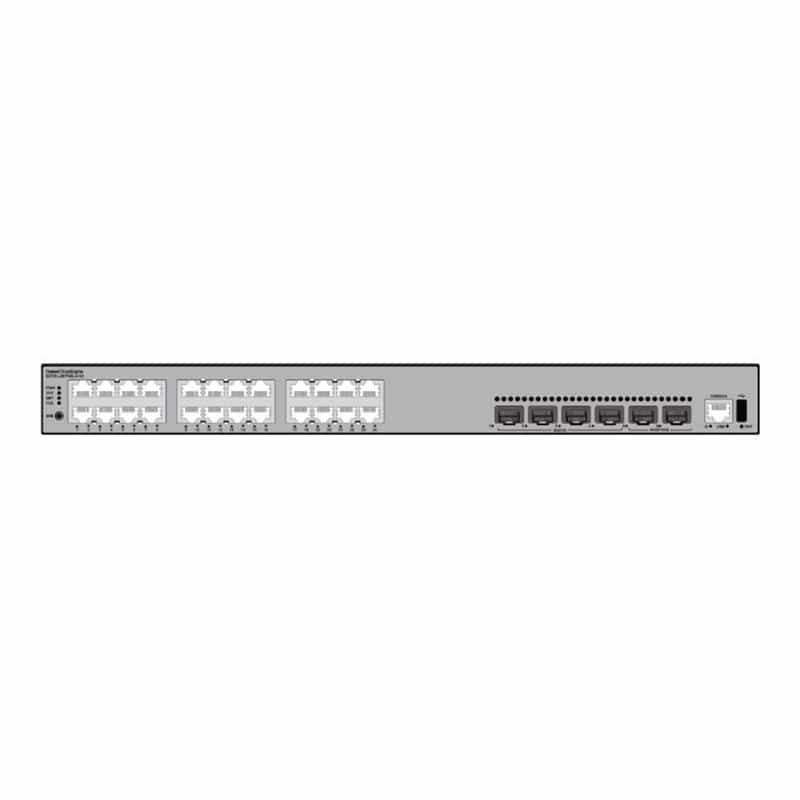 HUAWEI S5735-L24P4XE-A-V2 Switch 24x10/100/1000BASE-T-Ports, 4x10GE SFP+ Ports, 2x12GE Stack Ports,
