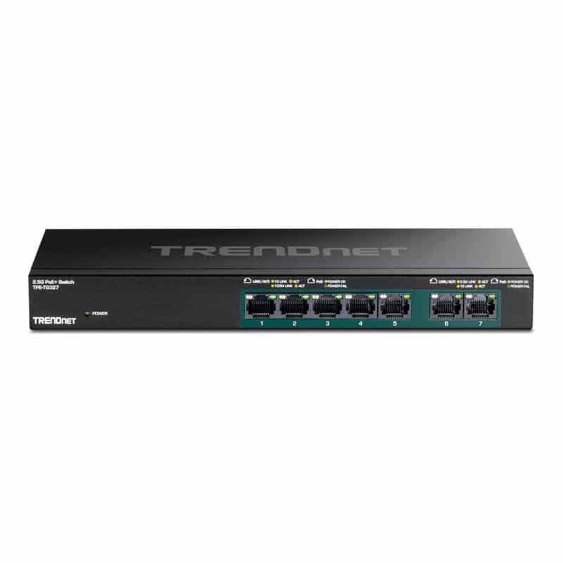 TRENDNET 7-Port Multi-Gig PoE+ Switch