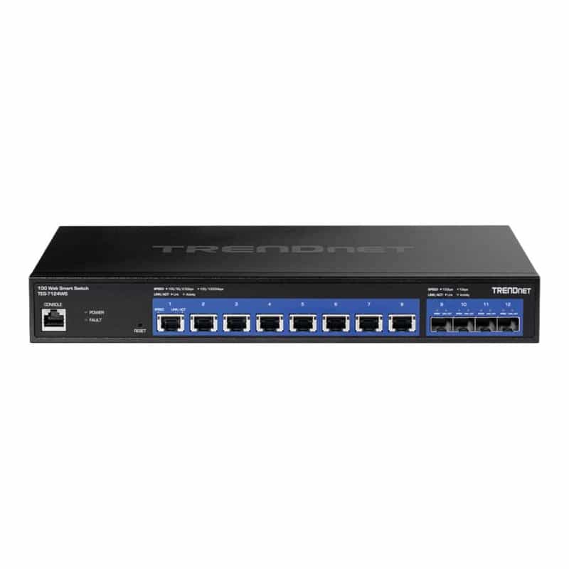 TRENDNET 12-Port 10G Web Smart Switch