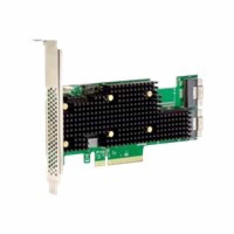 BROADCOM HBA 9600-16i - Speicher-Controller - 16 Sender/Kanal - SATA 6Gb/s / SAS 24Gb/s / PCIe 4.0
