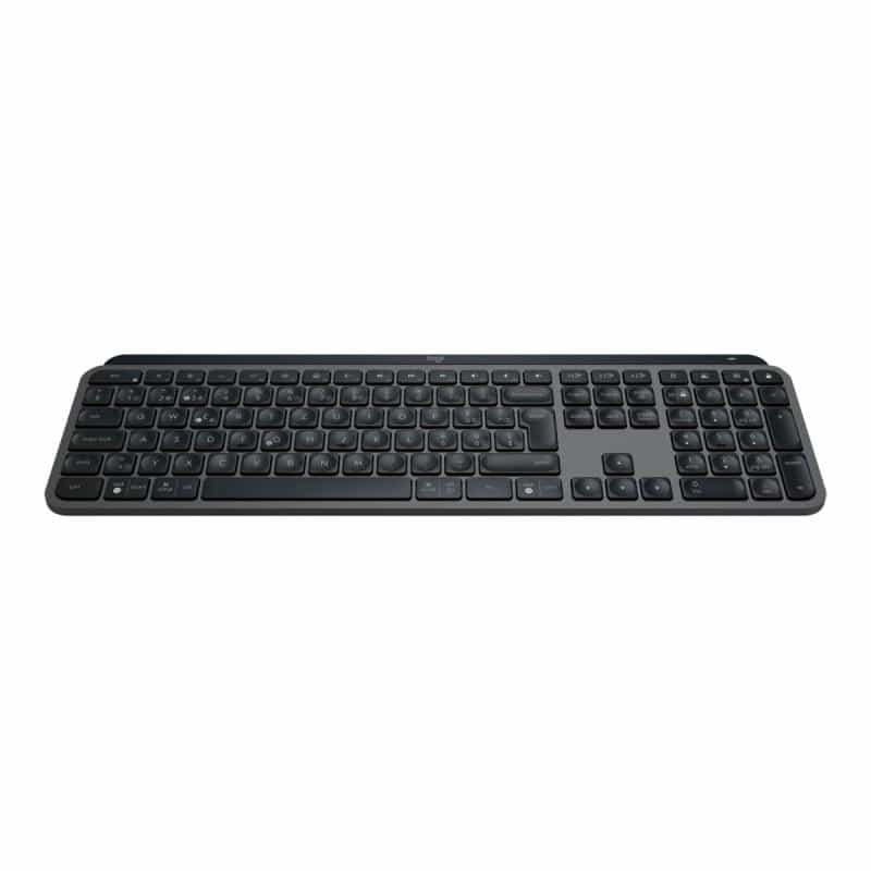 LOGITECH MX Keys S Graphite US International + MX Palm Rest Bundle