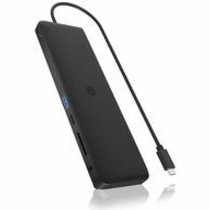 RAIDSONIC Dockingstation IcyBox USB Type-C mit dreifach Videoausgabe retail