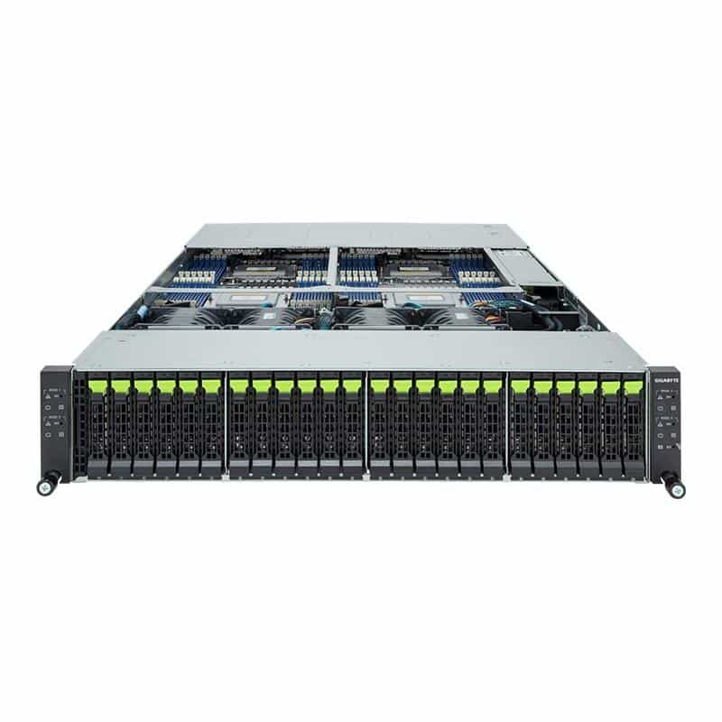 GIGABYTE Barebone H273-Z80 (rev. AAW1) 2U Dual Sockel SP5 6NH273Z80DR000AAW1