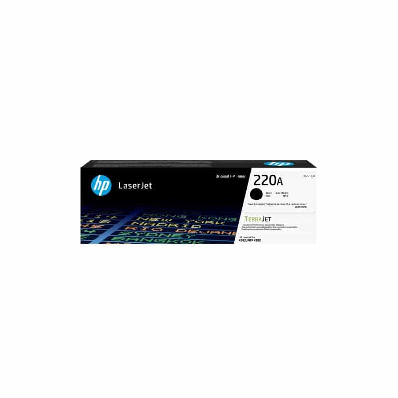 HP 220A Schwarz LaserJet Tonerpatrone
