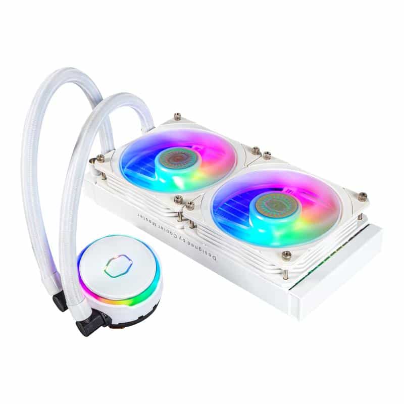 COOLERMASTER PL240 Flux White Edition 240mm (weiß)
