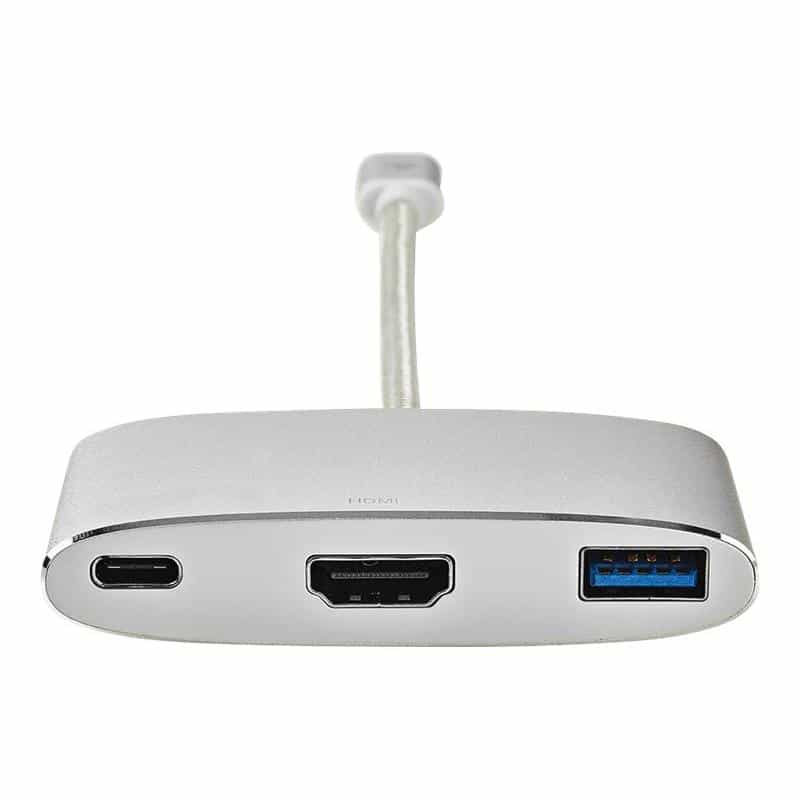 NEDIS USB-Adapter | USB 3.2 Gen 1 | USB-C? Stecker | HDMI? / USB-A Buchse / USB-C? Buchse | 5 Gbps |