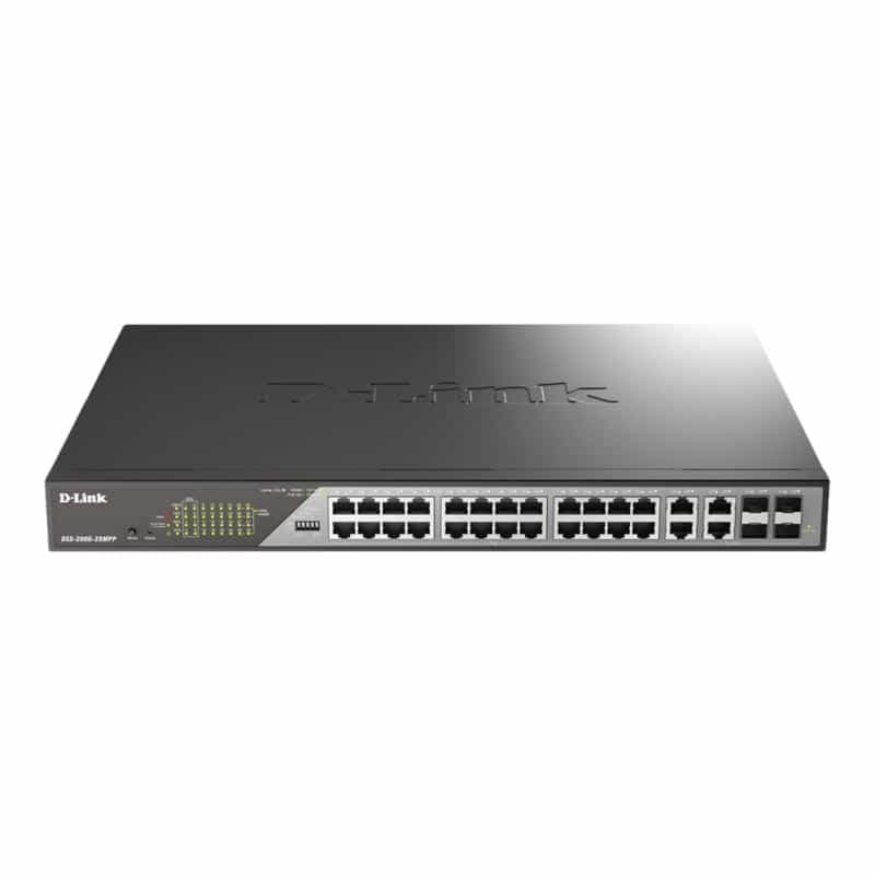 D-LINK 28-Port Gigabit PoE++ Smart Surveillance Switch