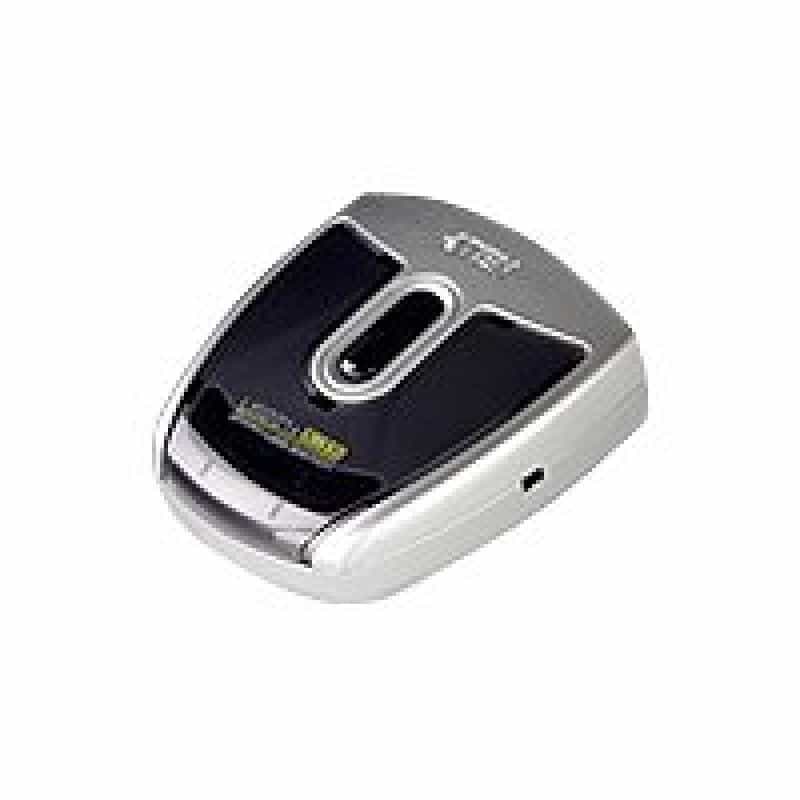 ATEN USB 2.0 Data Switch, ATEN US221A, 1x USB 2.0 Gerät an 2 PC's, elektronisch Dieser USB 2.0 Umsch