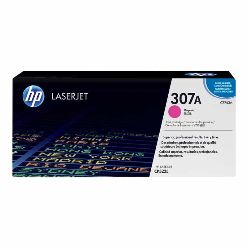 HP 307A Magenta LaserJet Tonerpatrone (CE743A)