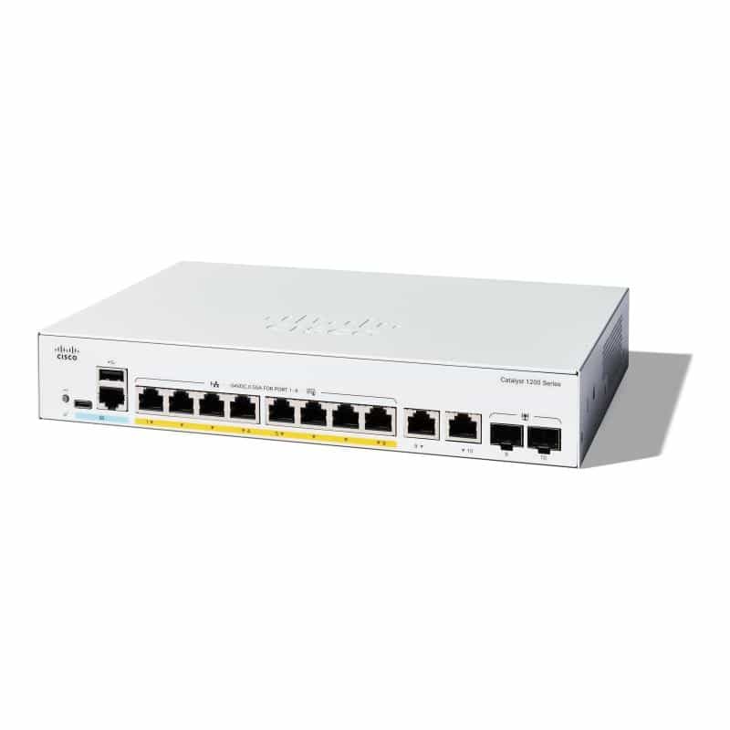 CISCO SYSTEMS CATALYST 1200 8-PORT GE POE EXT