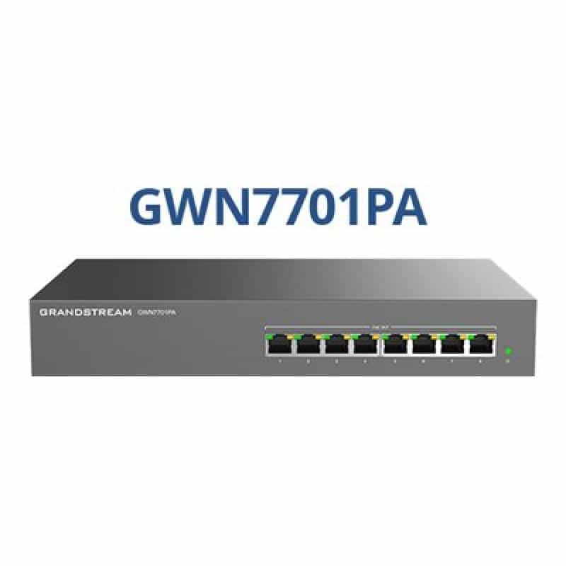 GRANDSTREAM GWN7701PA - Unmanaged - Gigabit Ethernet (10/100/1000) - Rack-Einbau