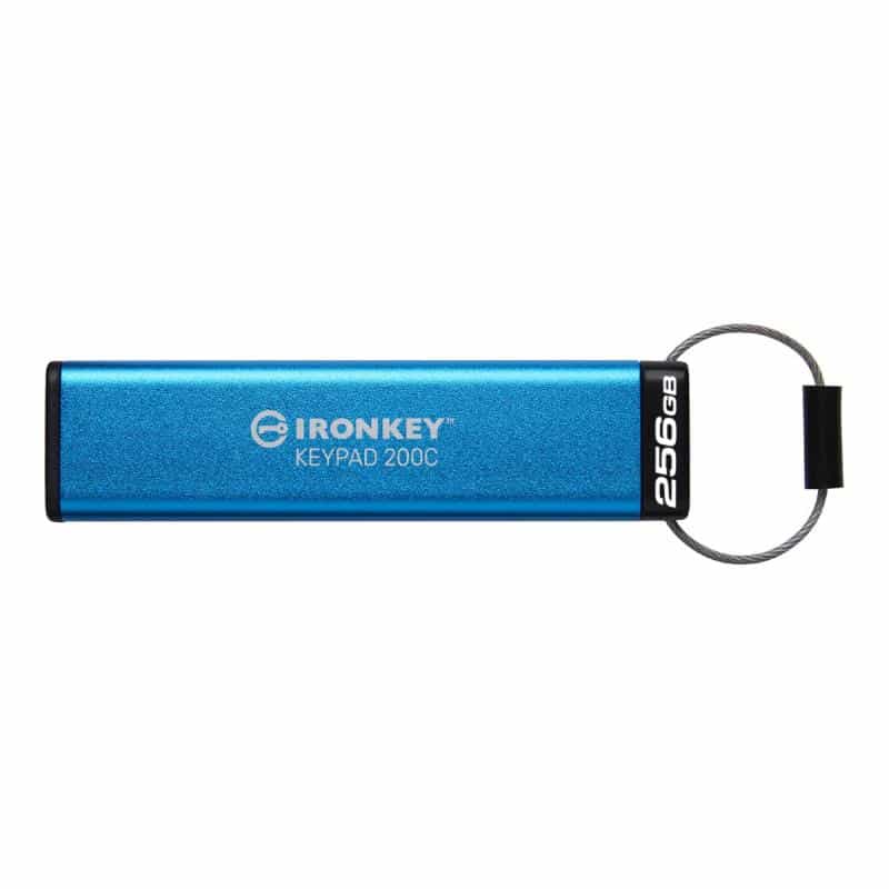 KINGSTON USB-Stick 256GB Kingston IronKey Keypad 200C AES-256 USB-C retail
