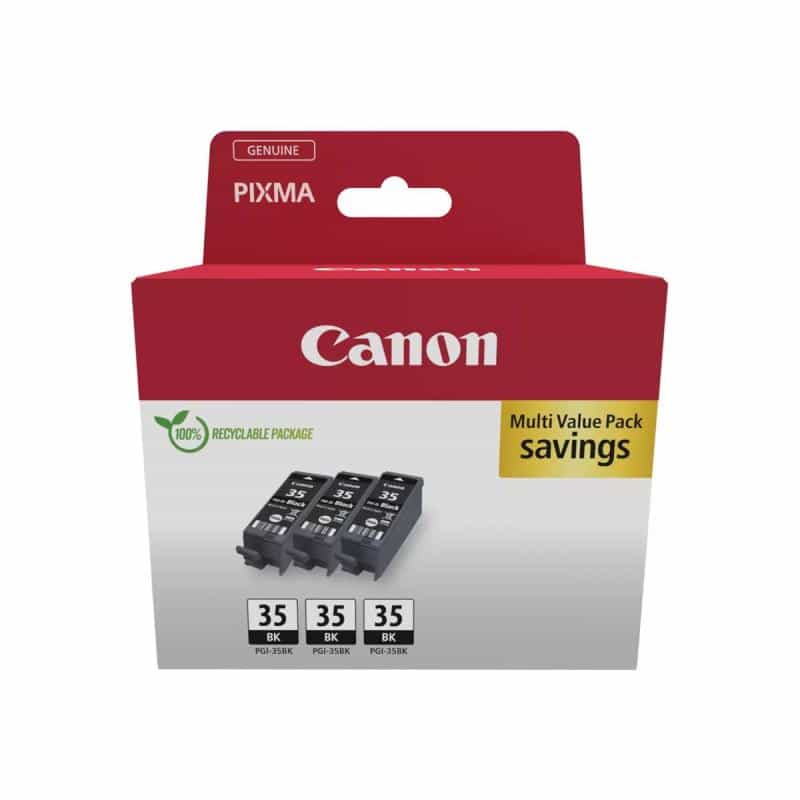 CANON PGI-35 BK schwarz Triple Pack