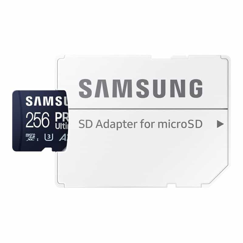 SAMSUNG PRO Ultimate 256 GB microSD-Speicherkarte mit SD-Karten-Adapter SAMSUNG PRO Ultimate 256 GB microSD-Speicherkarte mit SD-Karten-Adapter