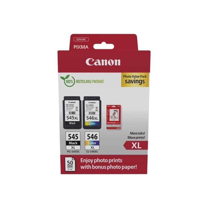 CANON PG-545 XL / CL-546 XL Photo Value Pack