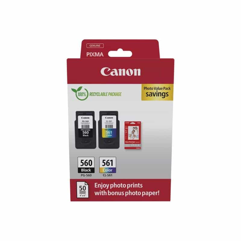 CANON PG-560 / CL-561 Photo Value Pack