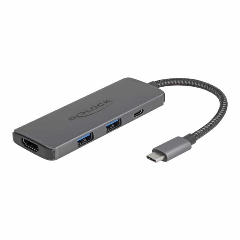 DELOCK USB Type-C Dockingstation 8K-HDMI / USB / PD 3.0 100W