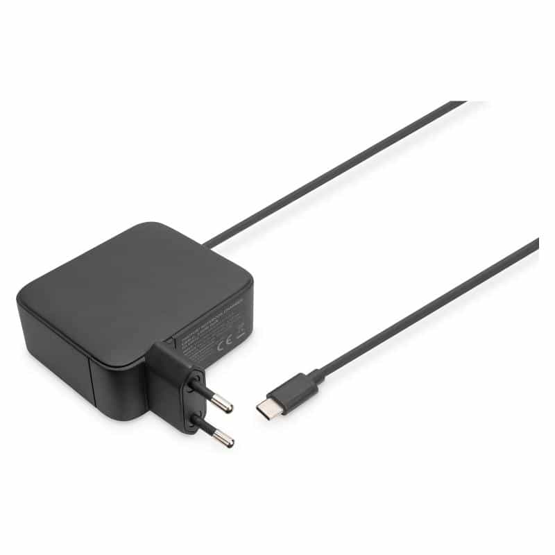 DIGITUS Notebook Ladegerät USB-C, 100W GaN schwarz